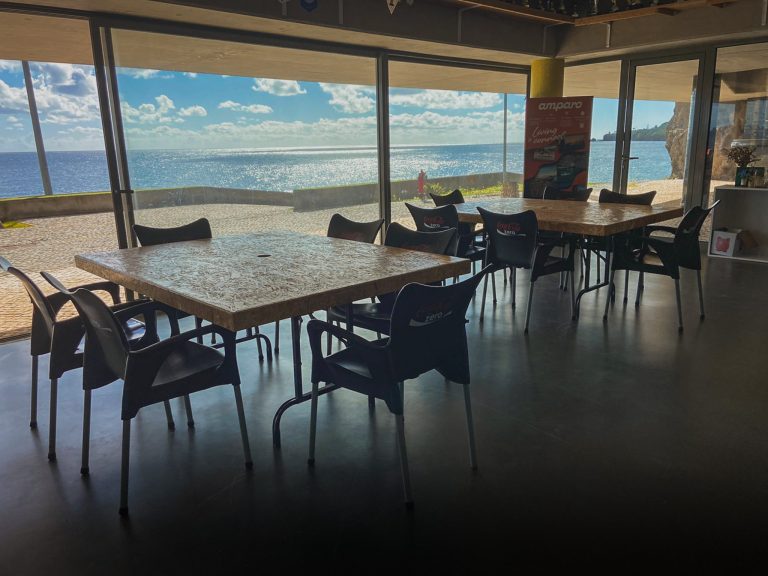 Workspace with a view of the sea in Machico