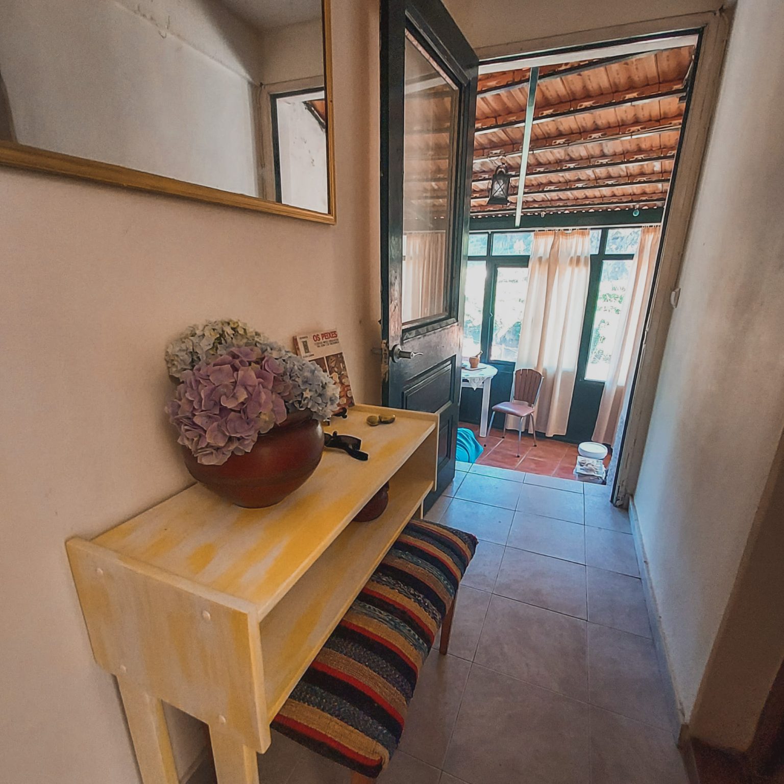 Hallway at the Eco-CoLiving house