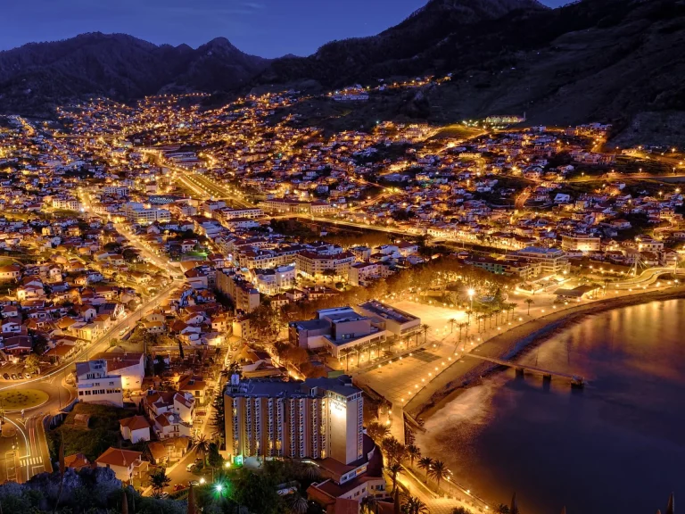 Machico at night
