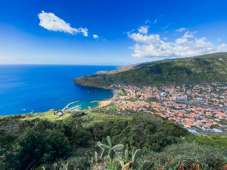 Bay of Machico from above