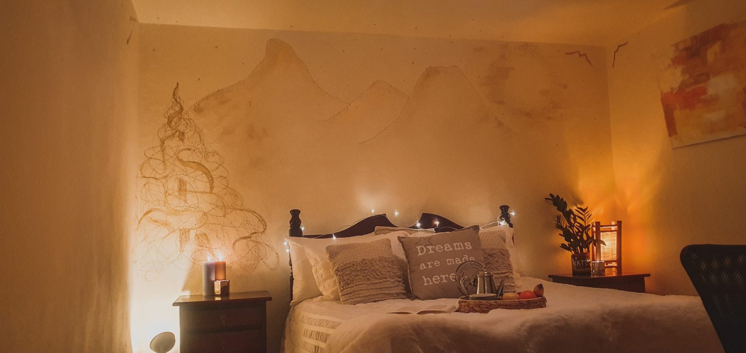 Bedroom at the Eco-CoLiving house